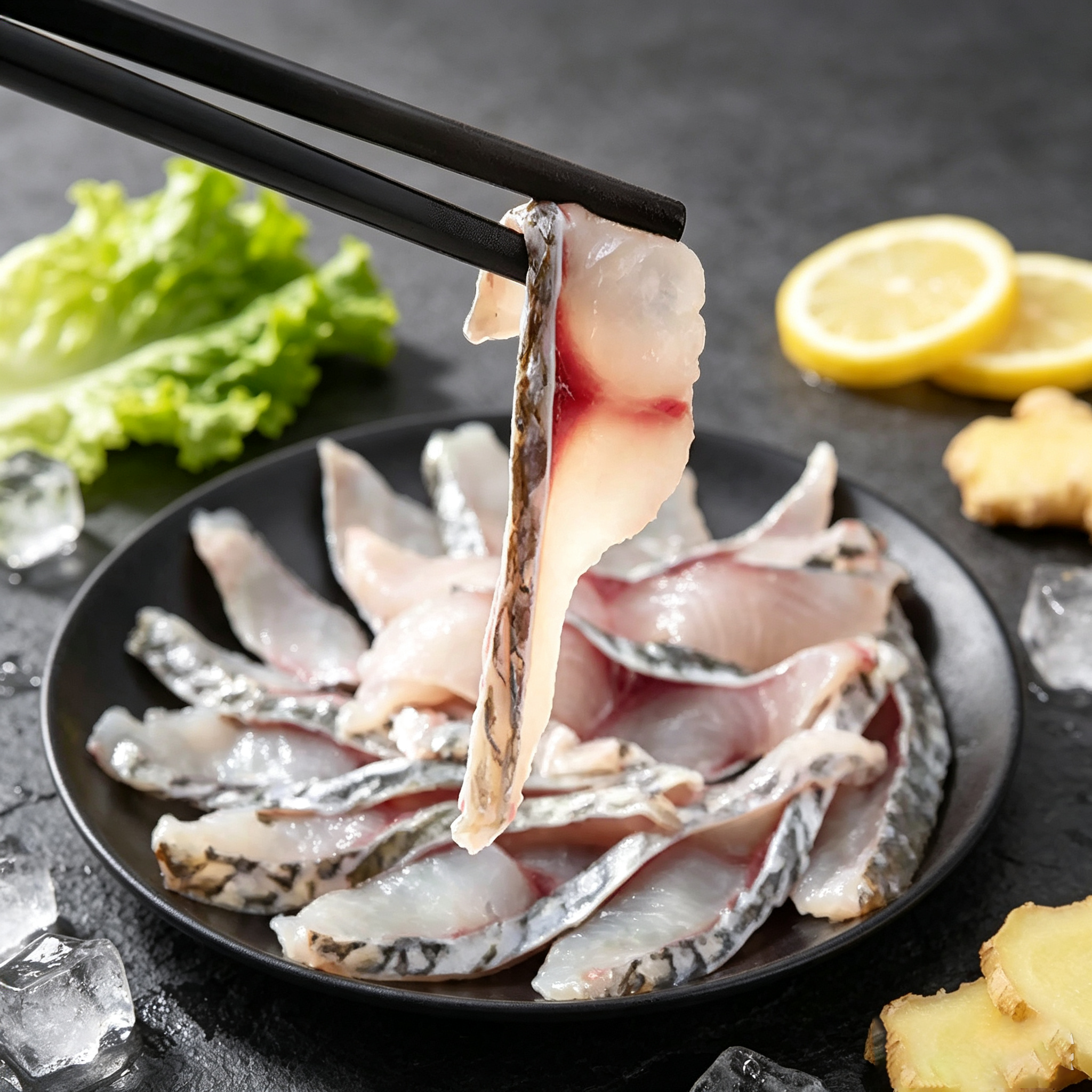 Fresh Fish Slices
